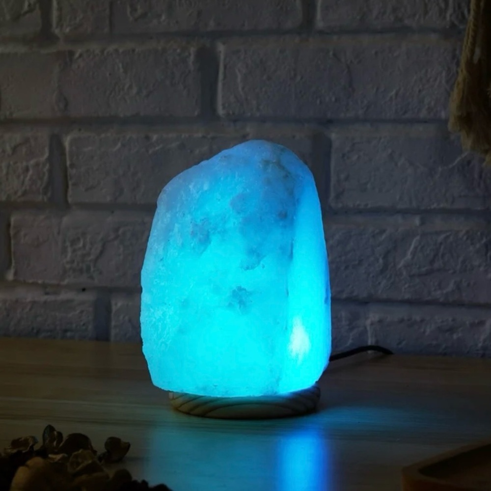 🏡 Natural Himalayan Salt Lamp | Ambient Color-Changing Artisan Glow Light - Picture 3 of 14